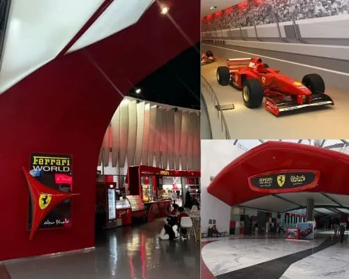 Family Attractions at Ferrari World